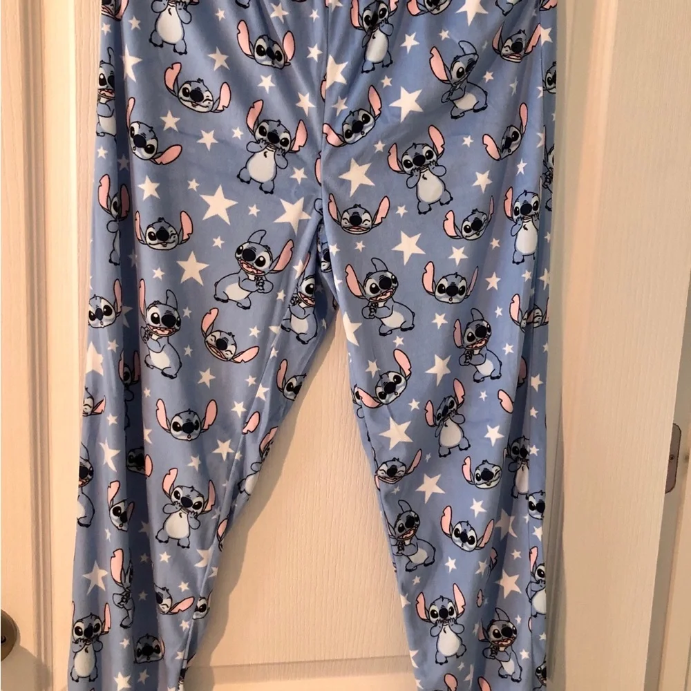 Small women’s pajama set Disney Stitch character pjs - Picture 2 of 3